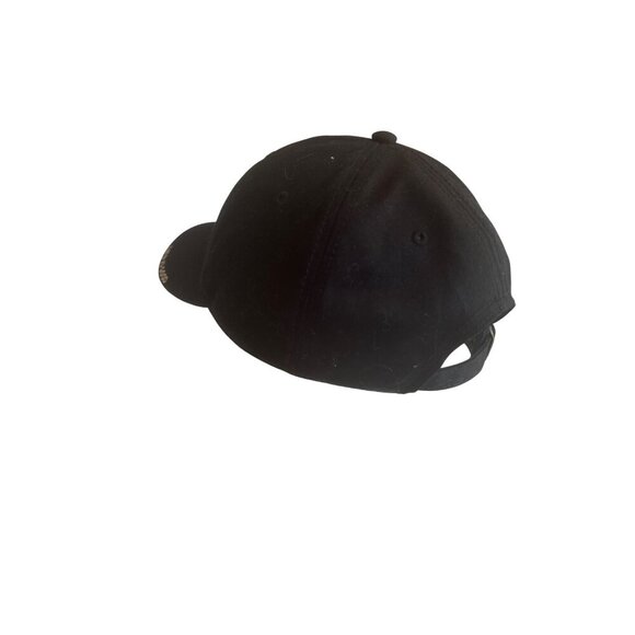 Life Is Good Black Baseball Cap W/ Green Fish Embroidery 100% Cotton Adjustable - Picture 2 of 5